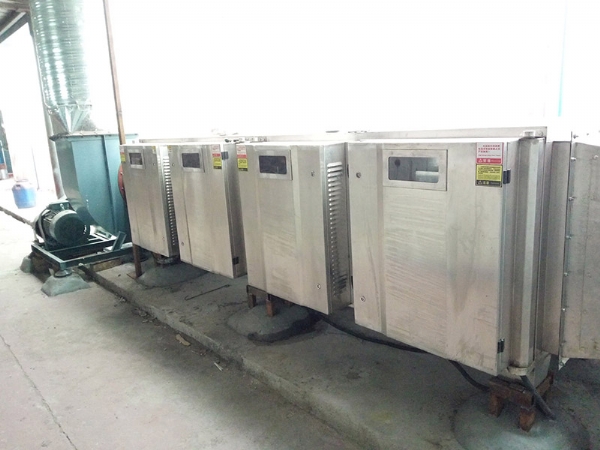 噴漆廢氣處理線